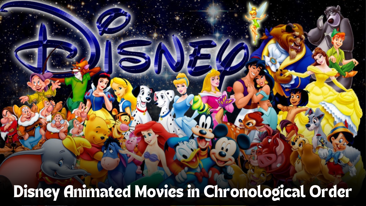 Disney Animated Movies in Chronological Order